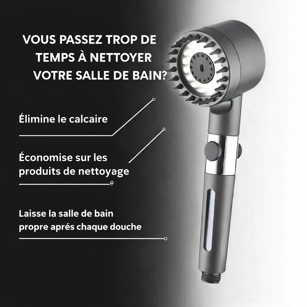 Ozorlo - pommeaux de douche anticalcaires